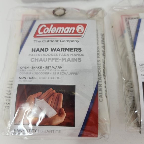 Lot of 24 Coleman Hand Warmers 6 Packs of 4 - 24 Total Warmers - Picture 4 of 8